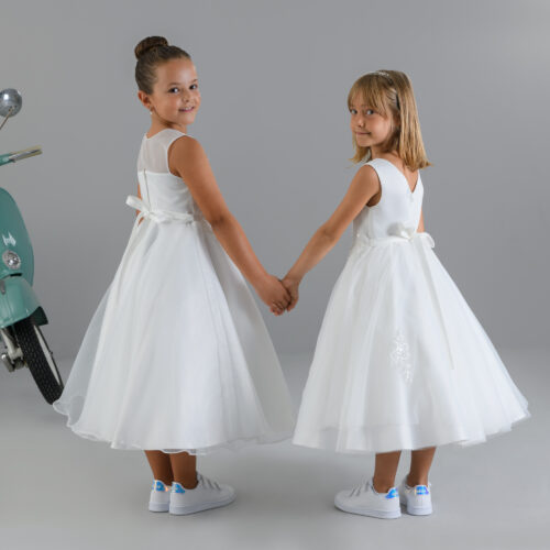 flower girl and first holy communion